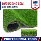 2M x 5/10/15/20M Artificial Grass Synthetic Fake Turf Plastic Lawn New 4 Sizes