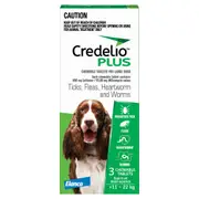 Credelio Plus Green Large Dogs 11kg-22kg 3 pack (3 months)