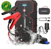 FNNMEGE 2000A Peak 21800Mah 12V Super Safe Car Jump Starter with USB Quick Charg