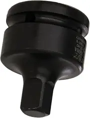 Grey Pneumatic Socket Adapter 3/4" Female x 1/2" Male Adapter w/Friction Ball