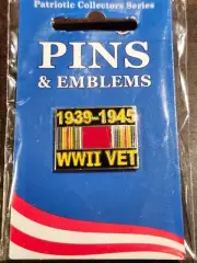 World War II Vet Lapel Pin (N245)