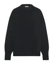 Long-sleeved cashmere sweater S carbon ash