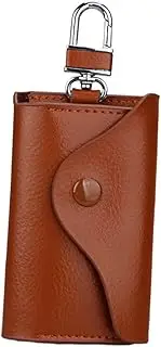 Card Wallets Universal Leather Key Chain Holder Wallet Case Car Bag Pack Hanging Waist Pouch Buckle Bracket Box