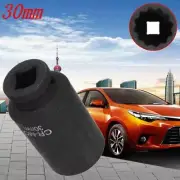 1Pc 30MM 1/2" Drive 12 Point Spindle Axle Nut Socket For Toyota Lexus