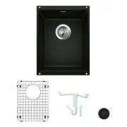 Blanco KA-513422 Precis 13-3/4" Undermount Single Basin Granite - Black