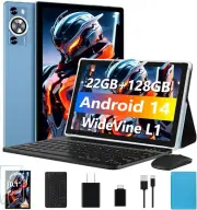 Android 14 Tablet 10.1 '' 8000mAh Battery Tablets with 22GBRAM 128GROM Octa-Core