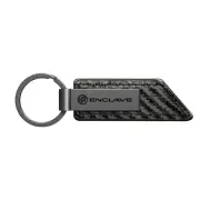 Buick Enclave Carbon Fiber Texture Strap Black Bar Key Chain