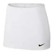 NIKE WOMEN'S DRI-FIT COURT POWER SPIN TENNIS SKIRT (WHITE) 840170-010