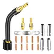 18pcs Grade MB-15AK MIG Welding Torch Kit 0.8mm for DIY welding