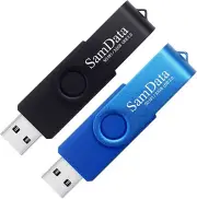 32GB USB Flash Drives, 2 Pack, 32GB Thumb Drives Memory Stick