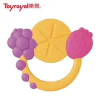 在飛比找momo購物網優惠-【Toyroyal 樂雅】牙膠水果搖鈴