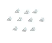 LAND ROVER DEFENDER 87-16 L315 L316 RETAINER CLIPS FOR REAR END DOOR CASING OEM