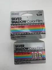 NOS Silver Shadow Color 100 Speed 35mm Film Prints 1 Roll