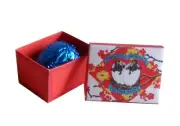 Miniature Dollshouse Red Cadbury Easter Egg Box with Egg Inside 1:12th Scale