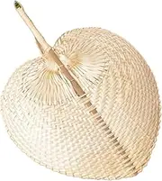 [STKARCV] 1PC Handmade Woven Fan, Summer Fan, Artistic and Cool Hand Cranked