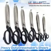 New 8" 10" 12" A+Good Steel Heavy Duty Upholstery Carpet Shears Tailor Scissors