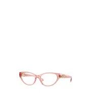 Oval frame plain mirror 54 Clear pink