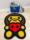 Baby Milo Heart Area Living Room Rug Bedroom Modern Accent Wool Carpet Floor Mat