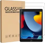 T Tersely [2 Pack] Screen Protector for Apple iPad 10.2 Inch 9th/8th/7th Generation (2021/2020/2019), 9H Hardness HD Case-Friendly Tempered-Glass Fit 10.2" A2197/A2198/A2270/A2428/A2602/A2603