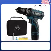 12V Screwdriver Charging Hand Drill Cordless Impact Drill Waterproof Comfortable