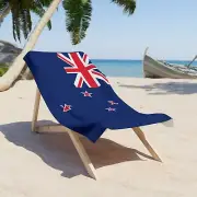 New Zealand Flag Beach Towel