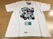 Uniqlo Futura Expressionist Graphic Circle Sphere Short Sleeve Tee Shirt White M
