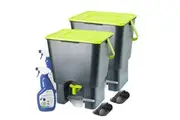MAZE 18L BOKASHI BIN INDOOR KITCHEN COMPOSTER KIT TWIN PACK