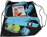 Yoga Tune up Quickfix RX KneeHab with Jill Miller Kit Including Instructional DVD Original Set of Yoga Tune up Therapy Balls and a Stretch Strap