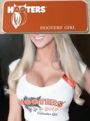~NEW LOGO~ HOOTERS Girl Title NAME TAG Uniform Collectible Halloween Costume Pin
