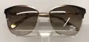 Saks Fifth Avenue 90/S Sunglass RF4 Brown 54mm Authentic with Case