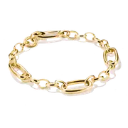 Buy Charm bracelet with three Connect links Gold by Thomas Sabo online - THOMAS SABO Australia