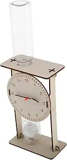 WHAMVOX Interactive Learning Toy DIY Water Clock for Boys and Girls Educational Time Teaching Watch Homeschool Supplies Science Toys Kit