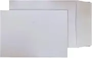 Blake Purely Packaging Heavyweight Luxury Open End Cardstock Envelopes, 9 x 12 3/4 Inches, Ultra White, Peel & Seal (OP750-76) - Pack of 125