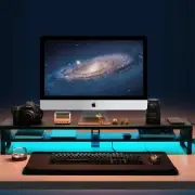 Aluminum Monitor Stand Riser with Wireless Charging and 4 USB 3.0 Hub Ports