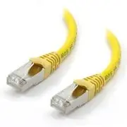 ALOGIC 5m Yellow 10G Shielded CAT6A LSZH Network Cable C6A-05-Yellow-SH