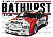 Holden Peter Brock racing Bathurst VK Commodore Group C flag/banner 150cm x 90cm