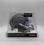Buffalo Bills Slate Riddell Speed Mini Football Helmet