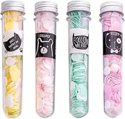 4pcs Portable Soap Discs Soap Packaging Soap Flake Hand Wash Refill Bottle Sponge Holder Portable Hand Wash Soap Dish Travel Soap Bar Bath Sink Caddy Mini Hand Lotion Soap Paper