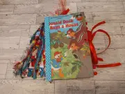 Disney Donald Duck In The Chipmunks Junk Journal, Hard cover Journal, Great Gift