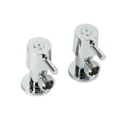 Cambridge Washing Machine Laundry Tap Set - Chrome - 2 Piece