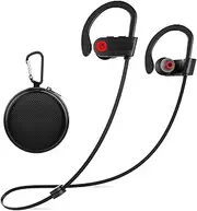 Otium Wireless Headphones, Bluetooth Headphones, Best Sports Earbuds, IPX7 Waterproof Stereo Earphones for Gym Running 9 Hours Playtime Noise Cancelling Headsets