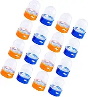 Mini Basketball Shooting Machine 16pcs Boys and Girls Basketball Toy Boys and Girls Playing Hand-Eye Coordination Safe Abs Material Random Color