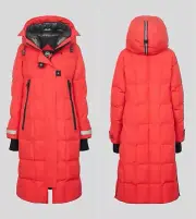 Women's Canada Goose Elmwood Parka Down Puffer Red Jacket Size XS