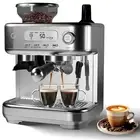 Semi-Automatic Espresso Machine, Coffee Machine with Grinder and Steam Milk F...