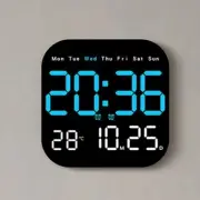 Digital Clock with Date Digital LED Calendar with Remote Control Battery5711