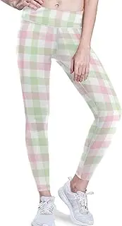 [visesunny] Women's Yoga Pants High Waisted Tummy Control Non See-Through Running Workout Leggings with Pockets Athletic Pant
