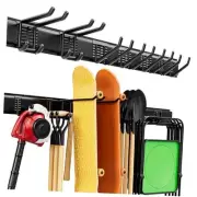 Wall Mount Tool Storage Rack 48 Inches, Sturdy Garage Storage Tool Organizer