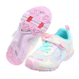 【布布童鞋】Moonstar日本LUVRUSH蝴蝶結白色兒童機能運動鞋(I2N011M)