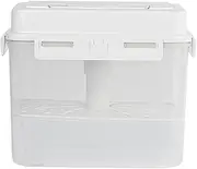 Containers, Newest Leakproof Airtight Pickle Container, Handle and Lid | Clear Jar, Sauerkraut Fermenting and Storage Containers