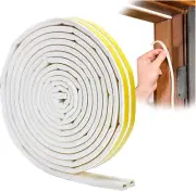 Door Weather Stripping - Self Adhesive Foam Seal Strip Weatherstripping